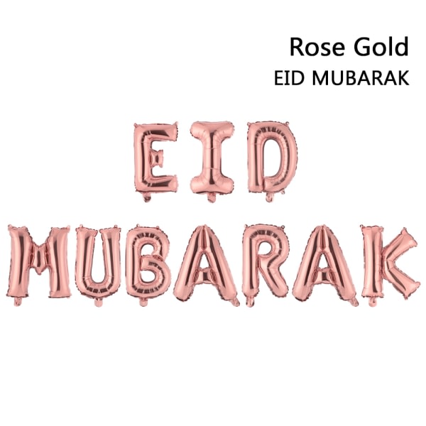 16 tum Eid Mubarak RAMADAN MUBARAK ROSE GOLD EID MUBARAK roséguld rose gold