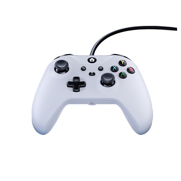 Trådløs controller til Xbox One/One S/X/Series X/S/PC Windows10 og senere (hvid)