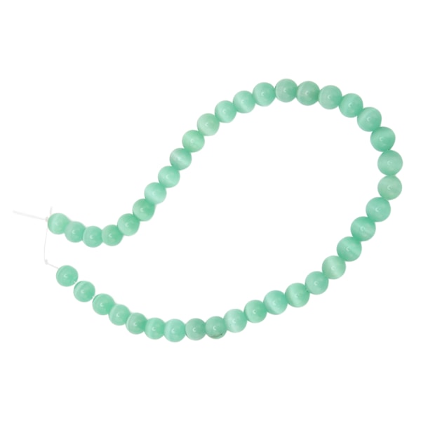 10 mm smykker DIY rund perle Utsøkt Elegant naturstein perle for armbånd Halskjede Making Grønn Blå