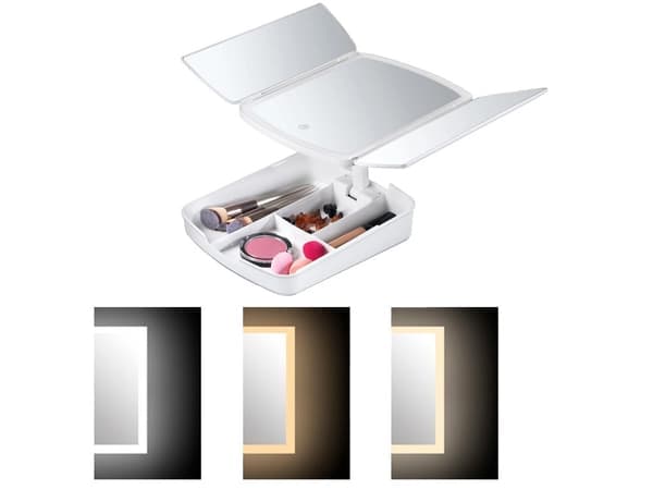 Upplyst LED sminkespeil – pa