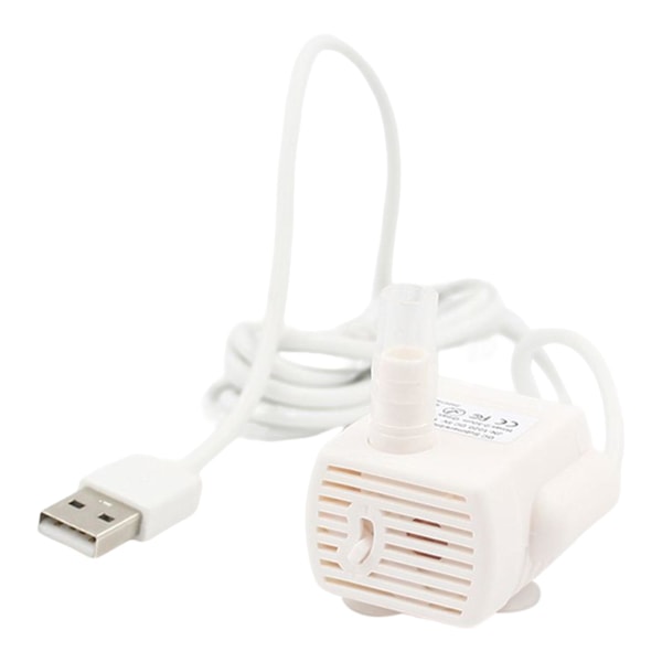 1/3/5 USB-drevet kattevandspumpe - Stille 5V til kæledyrsvand uden lys 3.5x4x2.5cm without light 3.5x4x2.5cm 1Set