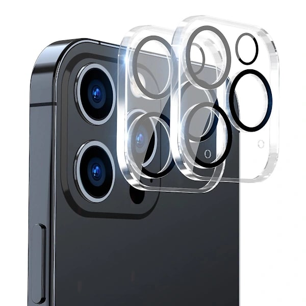 2 stk Kamerabeskyttelse til iPhone 13 Pro / 13 Pro Max