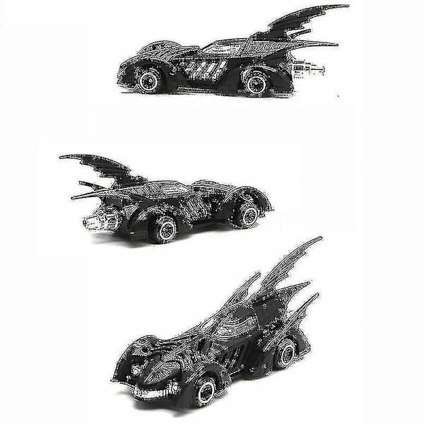 Metallinen Batmobile-leluajoneuvosetti, 6 kpl