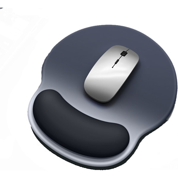 Hiirimatto, Hiirimatot rannetuella, liukumaton kumipohja, maitosilkki kangas mukavalla, ergonomisella muotoilulla Blue Black