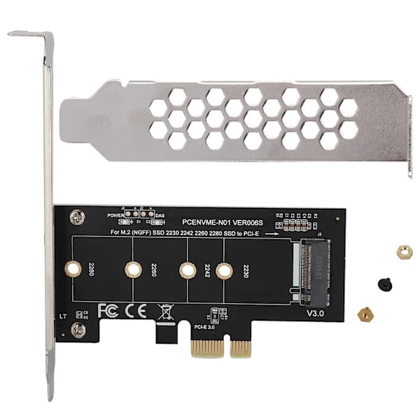 PCI-E til M.2 udvidelseskort-stikkonverter til M2 NGFF NVME harddisk