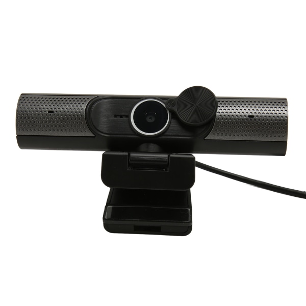 USB Webcam 2K 30fps Autofokus HiFi-høyttaler Støyreduksjon Mic Plug and Play PC-kamera for stasjonær bærbar PC Videochat