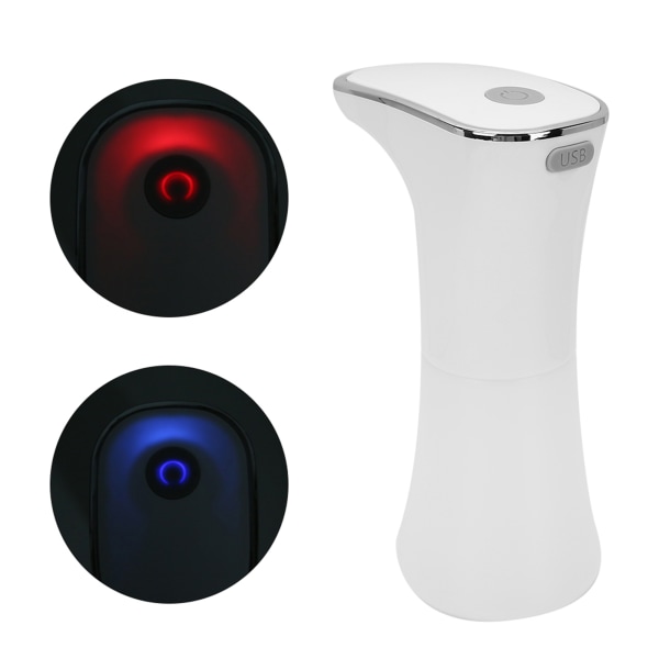 Bærbar berøringsfri skumdispenser Automatisk sensor skummende pumpe til badeværelseskøkken