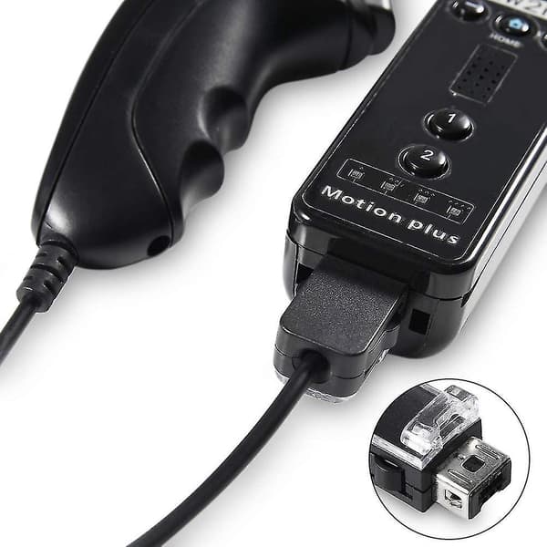 Wii Nunchuck-controller, 2-pak Nunchuk-controller erstatning