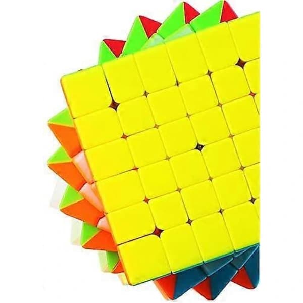 Magisk Kub 7X7 Stickerless - Speed Cube 7X7X7 3D Pussel Kub Leksaker