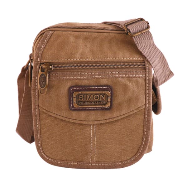 Canvas-veske Beige Beige one size