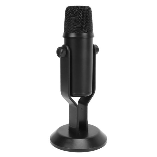 USB-mikrofon Intelligent støyreduksjon Datamaskinkondensatormikrofon med stemmeaktivert LED-lys for opptak av spill