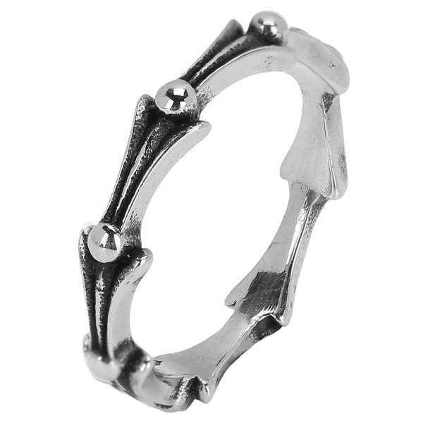 Retro mænd fingerring rustfrit stål moderigtigt cykel kæde smykker tilbehør #10