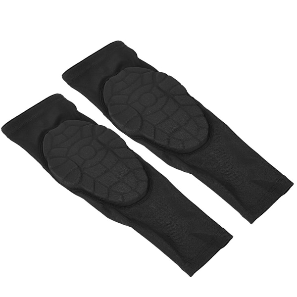 1 par Elastiska armbågsskydd för barn och ungdomar - Skyddsutrustning för sportbasket (XL)