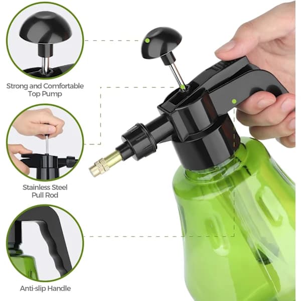 1500 ml plastsprayflaske, stor vandkande-sprøjte