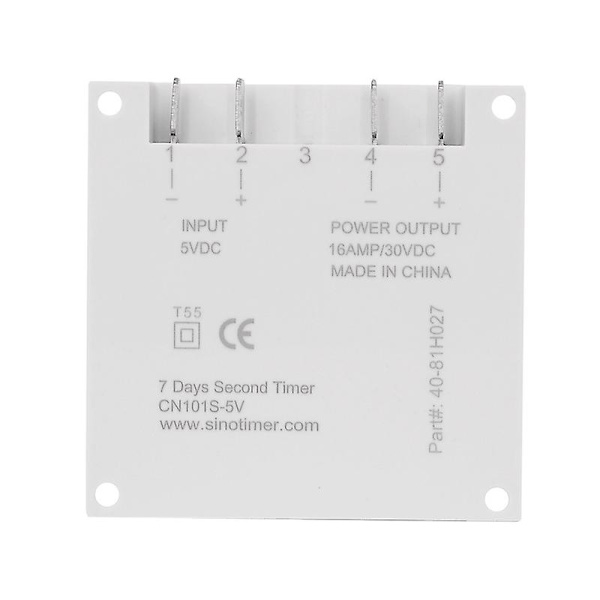 15,98 tum LCD Digital Timer 5V DC Programmerbar Tidbrytare CN101S-5V