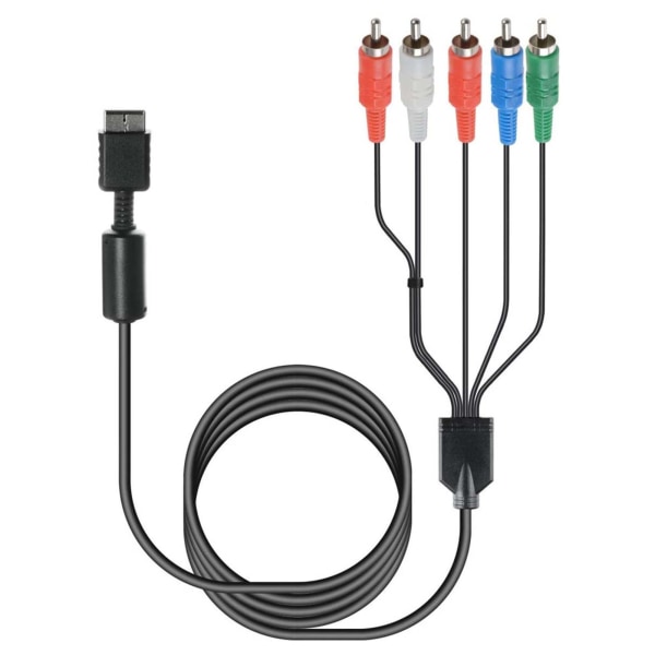 AV-komponentkabel Universalt signalinterferensbestandigt AV-kabel til PS2 til PS3-tilbehør