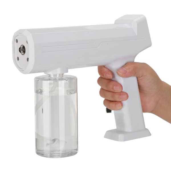 Hudpleie Steam Spray Gun Trådløs Blått Lys Håndholdt Nanometer Tåke Sprayer 400ml