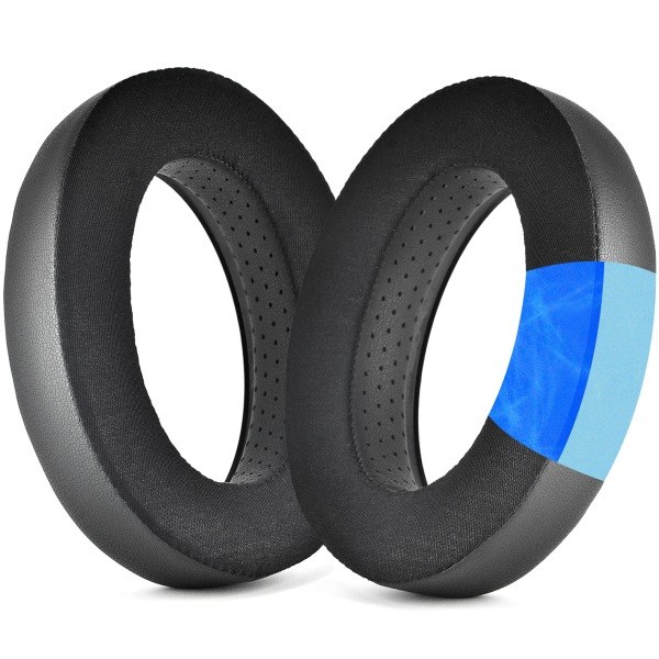 Ørepuder til Sennheiser HD650, HD660 S, HD600, HD580, HD565, HD545, HD535 Sort