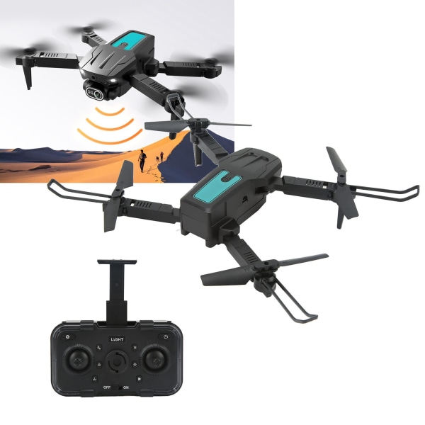 XT3 Drone , jossa on 1080P Dual HD -kamera, integroitu 4-akselinen lentokoneen optinen virtauspaikannus Mini RC drone kaksoisparistot