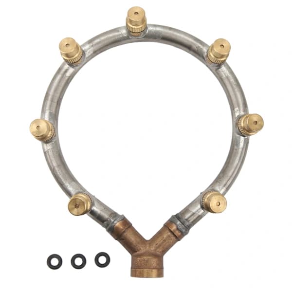 Multifunksjonell ringformet dyse G3/8 innvendig gjenge Multi Head Ringformet forgassingsdyse for hagevanning