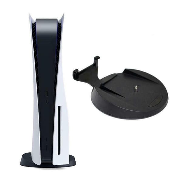 Vertikalt stativ til PlayStation 5 PS5 Disc-version Konsol Dock Mount