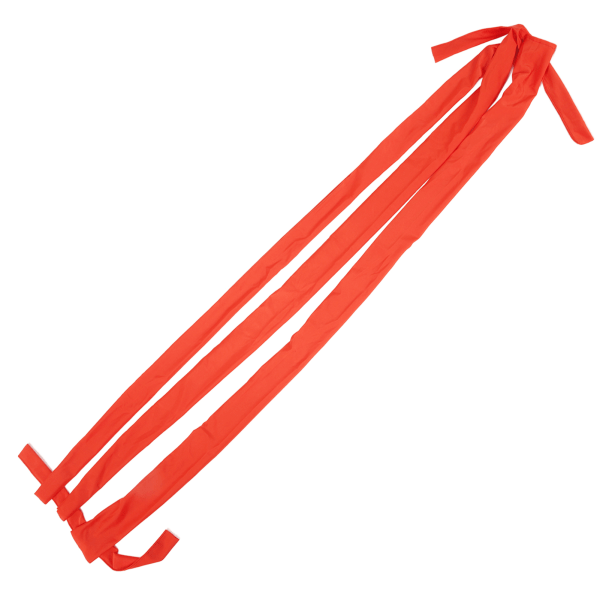 Horse Tail Wrap Multifunktionell 3 Tube Horse Tail Guard Lättvikt Andas svansväska för Home Farm Röd
