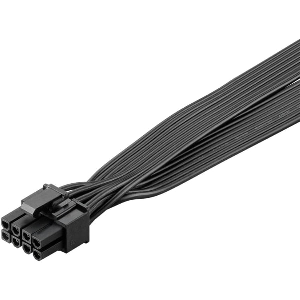 Strømforsyningskabel 8-pins han til dobbelt 6+2 han til PCIe