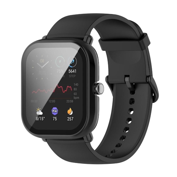 Case+Film PC härdat glas för Amazfit GTS 2 mini black