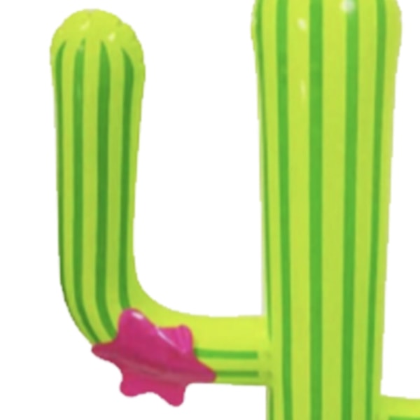 Uppblåsbar kaktuskastning set Simbassäng Flytande leksaker Strandtillbehör för barn Vuxna