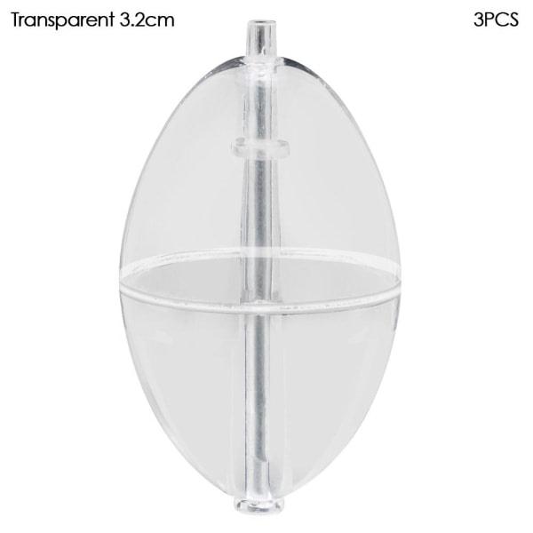 Fiske Flytbollar Vattenboll TRANSPARENT 3,2CM TRANSPARENT Transparent 3,2cm Transparent 3.2cm
