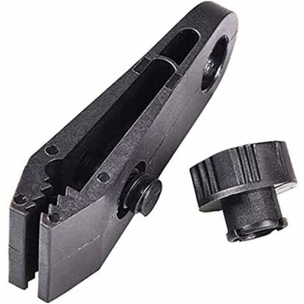 12 st Tarpaulin Clips, Heavy Duty Tarpaulin Clips Set Instant Awning Clip för Tält Presenning Husvagn Trädgårdsskydd, Svart (12)