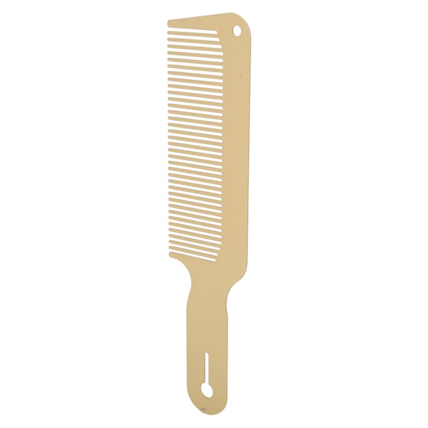 Kam Antistatisk frisør i rustfritt stål Profesjonell hårstyling Frisørkam for frisørsalong