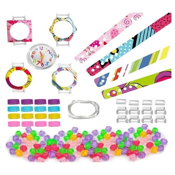 Gör Din Egen Klocka | Kreativt DIY-set för Barn | Smyckesset för Flickor