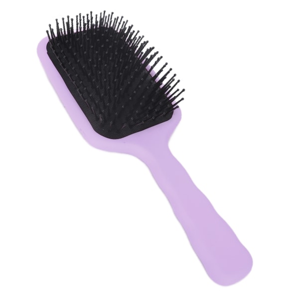 Detangling hårborste Nylon luftkudde massage kammar för kvinnor Våttorrt Tjockt hår Lila