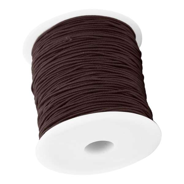 1 mm X 100 m smykkearmbånd til fremstilling af reb Elastisk trådsnor DIY Perler String Rope Coffee