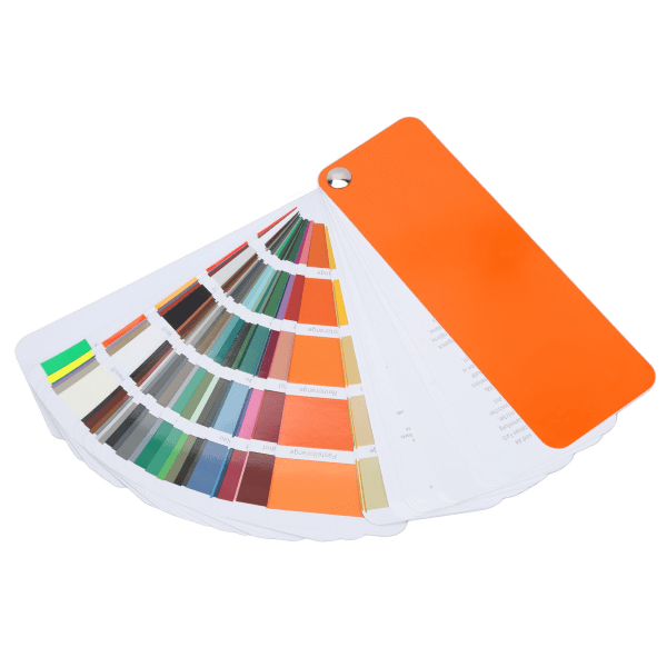 Färgguide Specialbeläggning Färger Sekvensarrangemang Färgtestbok för keramikfärger