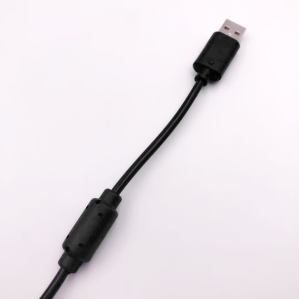Laddningskabel för Xbox 360 PVC Plug and Play USB -laddarkabel med magnetring för Xbox 360 4,9 fot