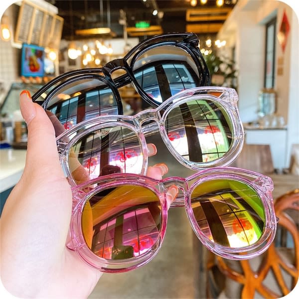 Polarisert solglass for barn Flickor Pojkar Utomhusdekorera UV-beskyttelsesglasögon 7