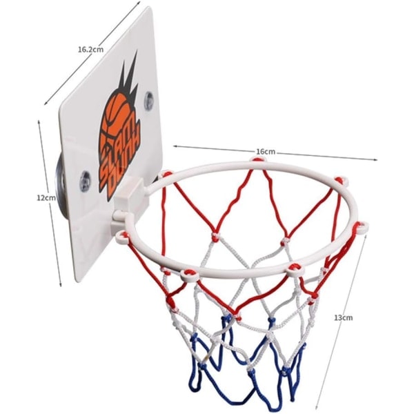 Mini basketspel med bräda inuti mini basketkorg för kontor, sovrum, trädgård - Mini upplåst basket leksak pedagogisk leksak