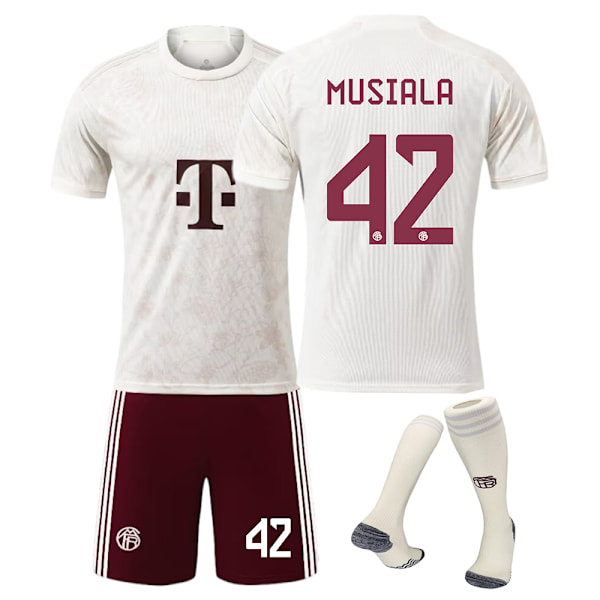 2324 Bayern Hemma Kit 42 J. Musiala Jersey 24 42 Musiala