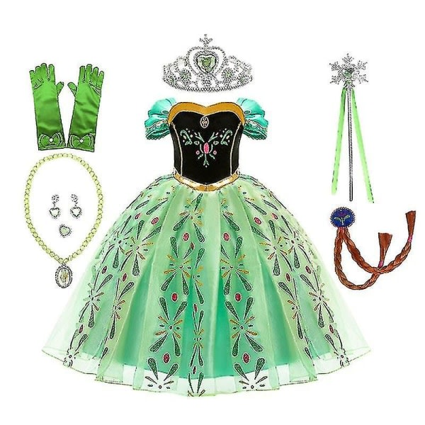 Frozen Kostymer/accessoarer Drottning Prinsessan Anna Festpynt