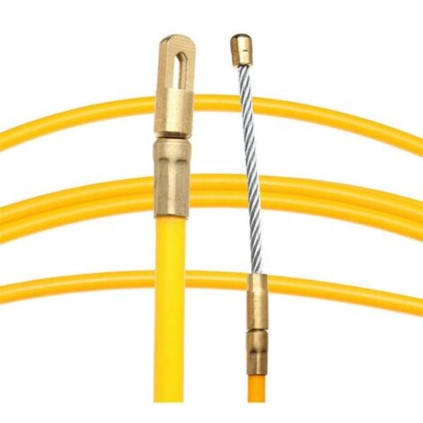 Trekkeledning nylon D=6mm L=30m glassfiber kabeltråd stang elektriker skyver trekker rør fisk.pa