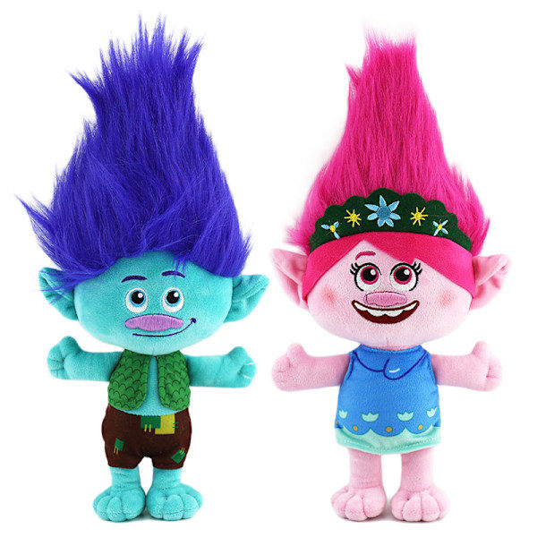 Trolls TROLLS BAND TOGETHER Pehmolelut: Suloiset Poppy ja Branch Tyyli 1