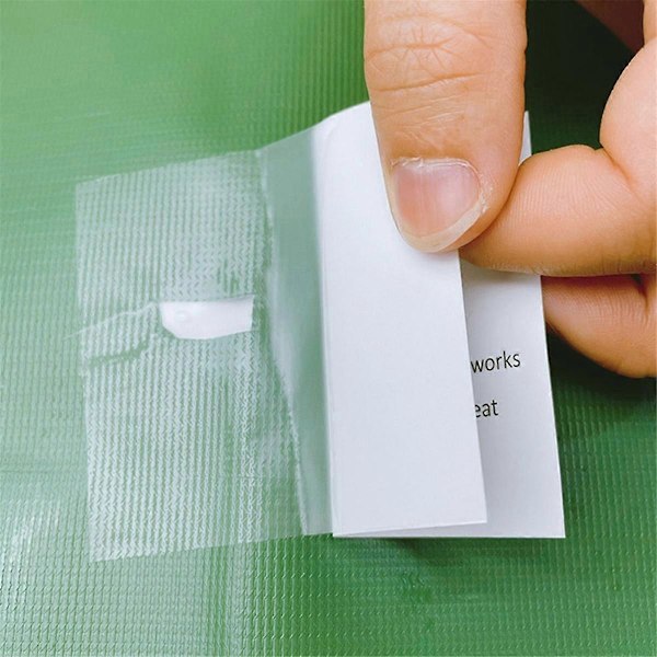 7.5cmx214cm Transparent TPU Vanntett Klistremerke Universal Camping Skygge Telt Badering Reparasjonstape S.pa
