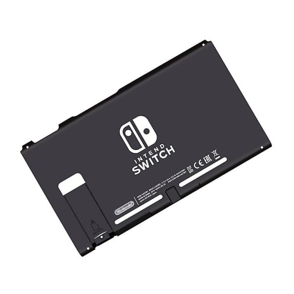 Switch Hus Bakre Back Cover Ersättningshus Shell Case Kickstand för Nintendo Switch Console BackplateB