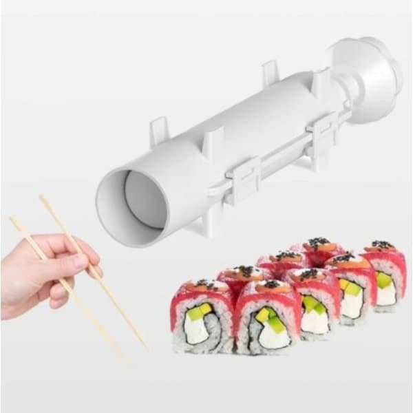 Sushi Bazooka Roller Maker DIY Sushi Maker - Rismaskineværktøj (PA)