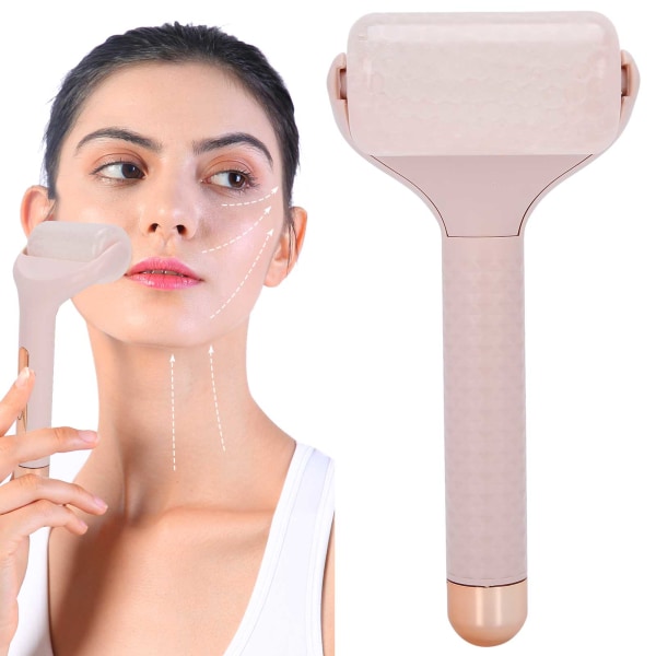 Ansiktsrulle Cool Ice Roller Håndholdt ansiktshals Kroppsrullemassasjeapparat Kaldt komprimeringsverktøy