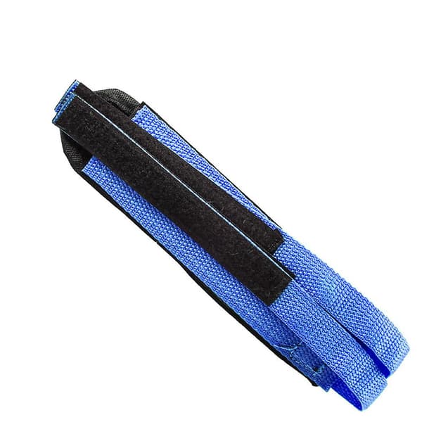 Cykelpedalremmar - Hållbara nylonfotstöd - 2-pack, blå