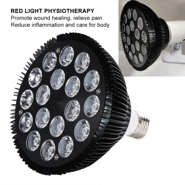 54 W LED Fysioterapialamppu Kipua Lievittävä Vartalonhoito Infrapunavalohoitovalo