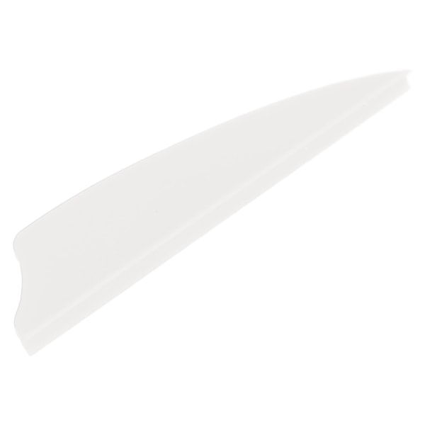 50 kpl Feather Fletching Kevyt Shield Arrow Fletches Tee itse nuoli Höyhenet Fletches ulkokäyttöön Jousiammunta Valkoinen